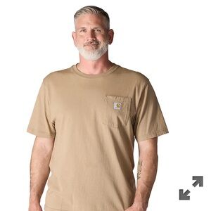 Carhartt Men's Short Sleeve Brown Tee
